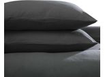 Set Di Copricuscini In Cotone Pettinato Belledorm, 2 Pezzi BM306 (Taglia Unica) (Antracite)