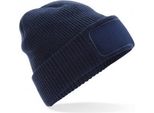 Beechfield Adult Thinsulate Printers Beanie PC3366 (Taglia Unica) (Blu Navy)