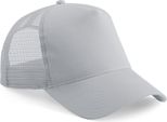 Cappello Da Baseball Beechfield Trucker A Rete Da Uomo RW260 (Taglia Unica) (Grigio Chiaro/Grigio Chiaro)