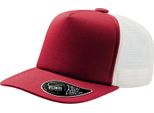 Cappello Trucker Atlantis Record A 5 Pannelli (2 Pezzi/Confezione) AB437 (Taglia Unica) (Rosso)