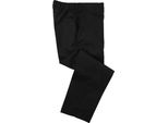 Pantaloni Da Cuoco Unisex Dennys, Neri, Elastico In Vita BC220 (L) (Nero)