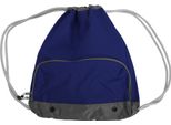 Bagbase Athleisure Borsa Da Palestra Idrorepellente (2 Pezzi/Confezione) BC4341 (Taglia Unica) (Blu Navy)