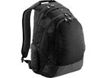Zaino Per Laptop Quadra Vessel - 26 Litri BC786 (Taglia Unica) (Nero)
