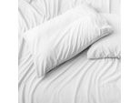 Fodera Per Cuscino Belledorm, Cotone Jersey, 2 Pezzi BM153 (Taglia Unica) (Bianco)