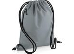 Bagbase Borsa Da Ginnastica Unisex Recycle PC4043 (Taglia Unica) (Grigio)