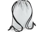 Bagbase Borsa Da Ginnastica Unisex Con Catarifrangente PC4074 (Taglia Unica) (Catarifrangente Argento)