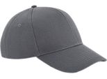 Beechfield Unisex Ultimate 6 Panel Baseball Cap PC4077 (Taglia Unica) (Grafite)