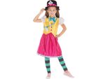 Bristol Novelty Ragazze Costume Cappellaio Matto BN224 (L) (Colorato)