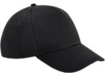 Beechfield Unisex Ultimate 6 Panel Baseball Cap PC4077 (Taglia Unica) (Nero)