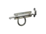 Serratura A Ferro Di Cavallo Stubbs S41 BZ2626 (Taglia Unica) (Argento)