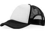 Cappello Bullet Trucker A 5 Pannelli (2 Pezzi/Confezione) PF2422 (Taglia Unica) (Nero/Bianco)