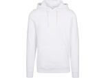 Felpa Con Cappuccio Build Your Brand Uomo RW5681 (S) (Bianco)