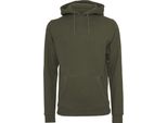 Felpa Con Cappuccio Pesante Da Uomo Build Your Brand RW5681 (5XL) (Olive)