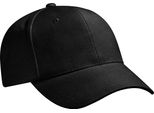 Berretto Da Baseball Unisex Beechfield Pro-Style (2 Pezzi/Confezione) RW6719 (Taglia Unica) (Nero)