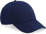 Berretto A 6 Pannelli In Cotone Organico Beechfield RW7087 (Taglia Unica) (Blu Navy)