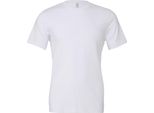 Bella + Canvas Maglietta Unisex Adulto Girocollo PC3869 (Xs) (Bianco)