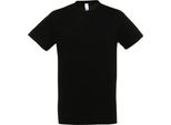 T-Shirt Sols Regent Da Uomo, Manica Corta PC288 (Xs) (Nero)