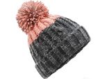 Beechfield Apres Beanie PC3947 (Taglia Unica) (Grafite/Rosa)