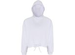 Felpa Con Cappuccio Oversize Tridri Da Donna RW6548 (S/M) (Bianco)