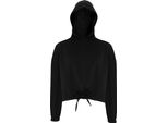 Felpa Con Cappuccio Oversize Tridri Da Donna RW6548 (S/M) (Nero)