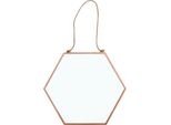Something Different Specchio Geometrico Da Appendere SD1543 (Taglia Unica) (Rame)