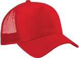 Berretto Da Baseball Trucker Beechfield Da Uomo Con Inserti In Rete (2 Pezzi/Confezione) RW6695 (Taglia Unica) (Rosso/Rosso)