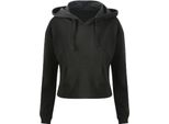Awdis Just Hoods Felpa Con Cappuccio Da Donna PC3447 (Xl) (Nero)