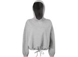 Felpa Con Cappuccio Oversize Tridri Da Donna RW6548 (2XL) (Grigio Screziato)