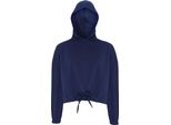 Felpa Con Cappuccio Oversize Tridri Da Donna RW6548 (S/M) (Blu Navy)