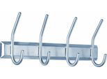 Appendiabiti Da Parete Alco 2841 13X7X315Cm Metallo Argento