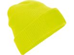 Beechfield Adult Thinsulate Printers Beanie PC3366 (Taglia Unica) (Giallo Neon)
