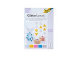 Folia 86139 Folia Glitterkarton "Grob"", 174 X 245 Mm, 300 G/Qm"