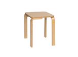 Sgabello Erzi 38 In Legno Sagomato, Sgabello Robusto, Impilabile, Carico Massimo Fino A 140 Kg, Dimensioni 36 X 36 X 38 Cm