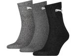Puma Calzini Unisex, Confezione Da 3 Pezzi RD256 (35-38 Eu) (Grau)