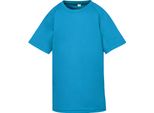 Maglietta Spiro Jungen Performance Aircool RW6577 (128) (Ocean Blau)