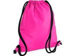Borsa Da Palestra Bagbase Icon BC3396 (Taglia Unica) (Fucsia/Nero)