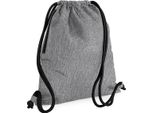 Borsa Da Palestra Bagbase Icon BC3396 (Taglia Unica) (Grigio Screziato/Nero)