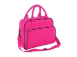 Bagbase Compact Junior Dance Messenger Bagbase, 15 Litri BC3135 (Taglia Unica) (Fucsia/Nero)