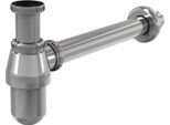 Alcadrain Flaschengeruchverschluss FüR Die Waschbecken DN63 Mit Einer ÜBerwurfmutter 5/4", Metall"