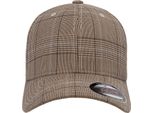Cappello Da Baseball Flexfit By Yupoong Glen Check RW7538 (S/M) (Marrone/Khaki)