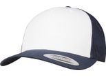 Flexfit By Yupoong Retro Trucker Baseball Cap RW7565 (Taglia Unica) (Navy/White)