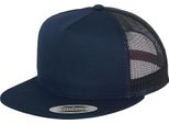 Cappello Trucker Classico Flexfit By Yupoong RW7566 (Taglia Unica) (Blu Navy)