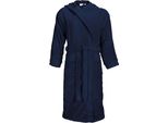 The One Towelling® T1-BH | Accappatoio Con Cappuccio - Accappatoio - Colore: Blu Navy - Taglia: S/M