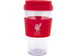 Liverpool Fc - Tazza Da Viaggio, Crest TA6510 (Taglia Unica) (Trasparente/Rosso)