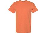 Maglietta Gildan Da Uomo (5 Pezzi/Confezione) BC4807 (2XL) (Rosso Arancione)