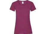 Maglietta Fruit Of The Loom Lady-Fit Donna (5 Pezzi/Confezione) BC4810 (M) (Borgogna)