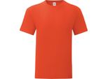Maglietta Fruit Of The Loom Herren Iconic PC3389 (Xl) (Rotorange)
