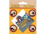 The Beatles - Set Di Adesivi Yellow Submarine TA6043 (Taglia Unica) (Giallo/Colore)