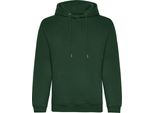 Awdis - Felpa Biologica Con Cappuccio Da Uomo RW7955 (2XL) (Verde Bottiglia)