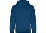 Awdis - Felpa Con Cappuccio, Biologica Per Uomo RW7955 (M) (Blu Inchiostro)